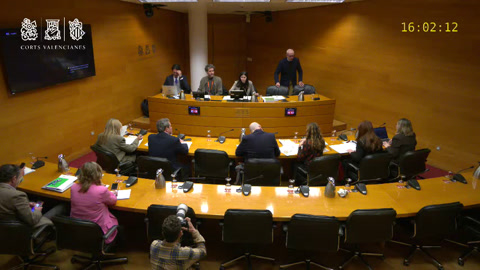 Reunió 7-2 Comissió d'investigació sobre les causes de les inundacions causades per la dana...