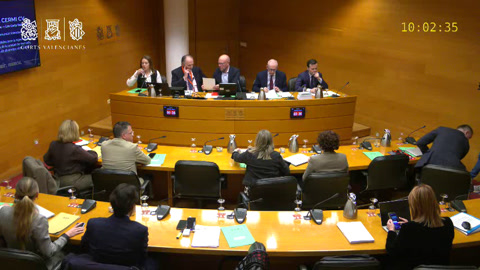 Reunió 21 Comissió d'Economia, Pressupostos i Hisenda