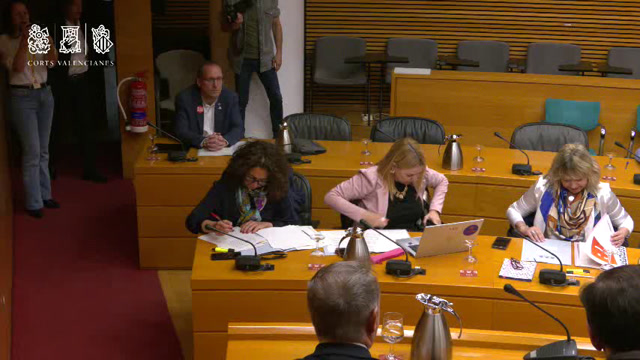 poster Reunió 5 Comissió permanent no legislativa de legislatura sobre Polítiques d'Igualtat...