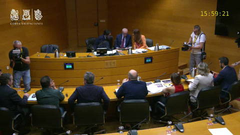 Reunió 11 Comissió d'investigació sobre les causes de les inundacions causades per la dana...