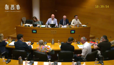 Reunió 25 Comissió d'Economia, Pressupostos i Hisenda
